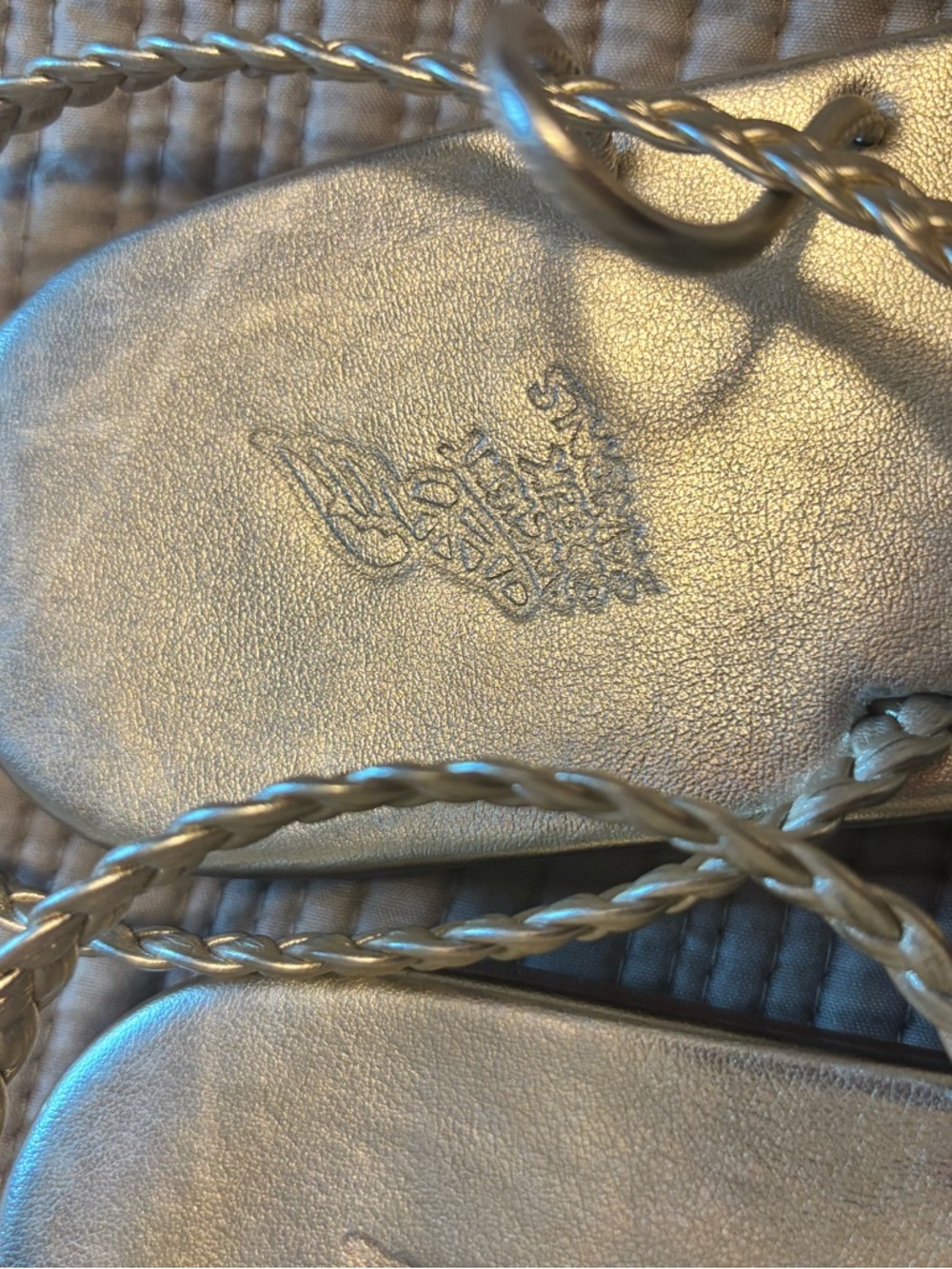Leather
: Platinum color, Leather
8.5
Handmade in Greece - Picture 4 of 8